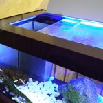откидывающаяся крышка с сдвигаемыми стеклами